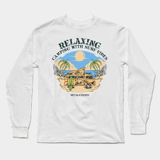 Relaxing Camping Long Sleeve T-Shirt